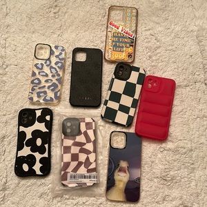 Bundle of iPhone 12 phone cases